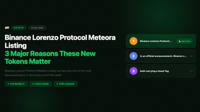Binance Lorenzo Protocol Meteora Listing: 3 Major Reasons These New Tokens Matter