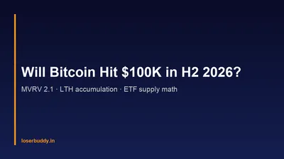 Will Bitcoin Hit $100K Again in H2 2026? The Complete Analysis
