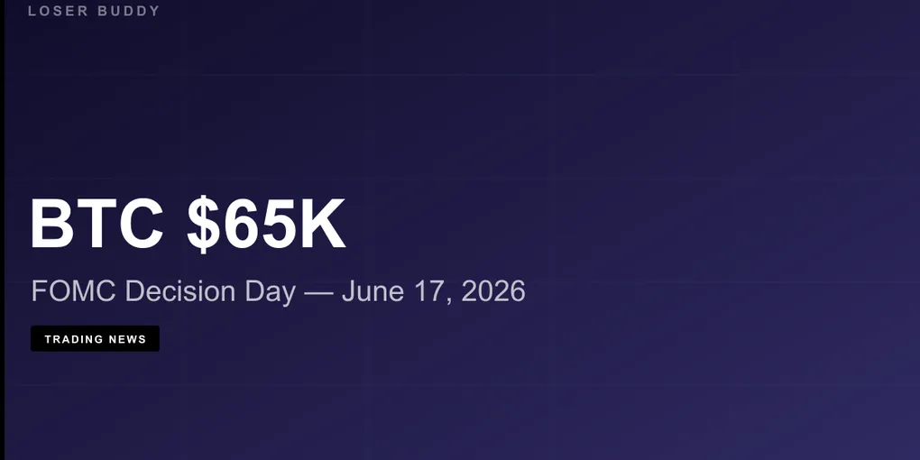Bitcoin Price Today: BTC Holds $65,679 Ahead of FOMC Decision — What Traders Must Watch