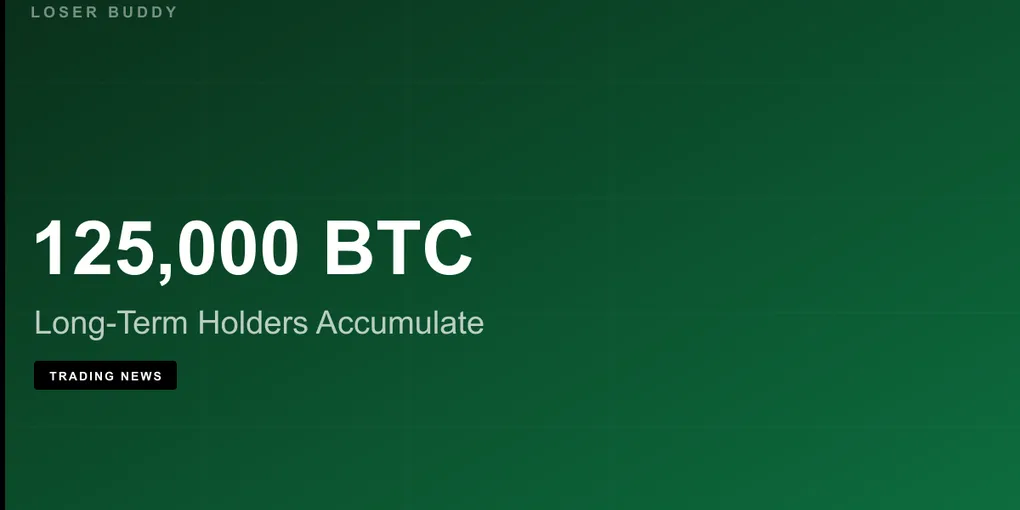 Long-Term Bitcoin Holders Absorb 125,000 BTC in June 2026 — Biggest Accumulation of the Cycle