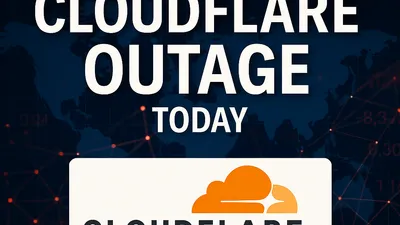 Cloudflare Outage Today: Major Internet Disruption & 7.3% Stock Drop Explained