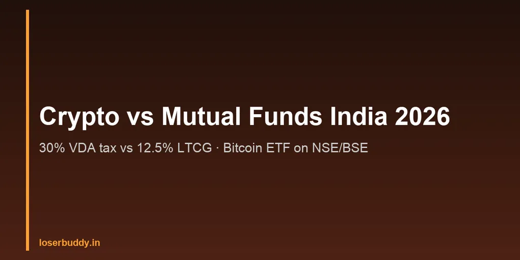 Crypto vs Mutual Funds in India 2026: Which is the Better Investment?