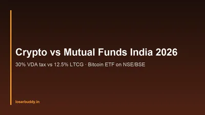 Crypto vs Mutual Funds in India 2026: Which is the Better Investment?