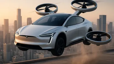 Elon Musk Flying Car: Tesla May Launch a Flying Car in the Future 🚀