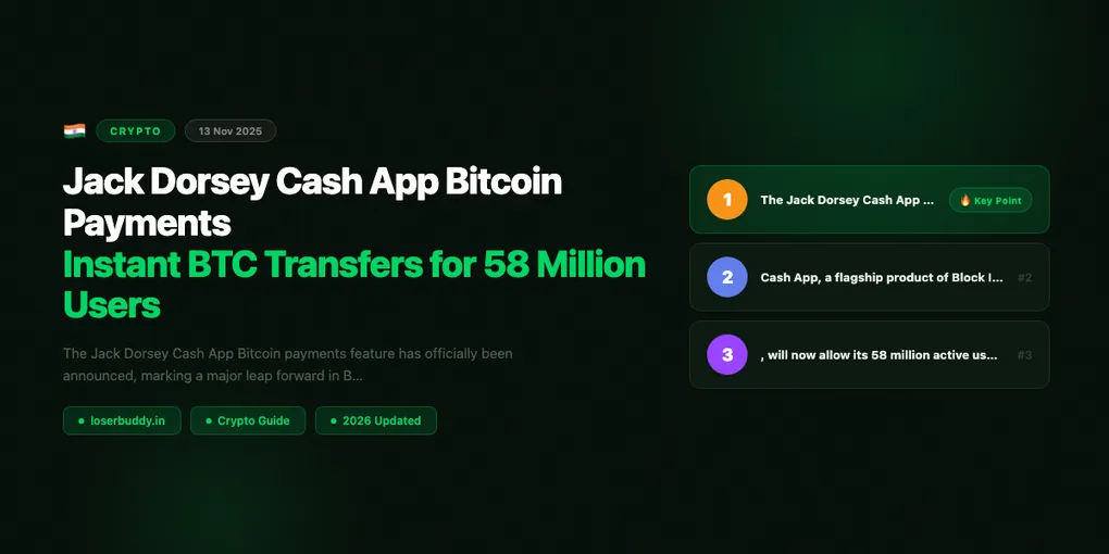 Jack Dorsey Cash App Bitcoin Payments: Instant BTC Transfers for 58 Million Users