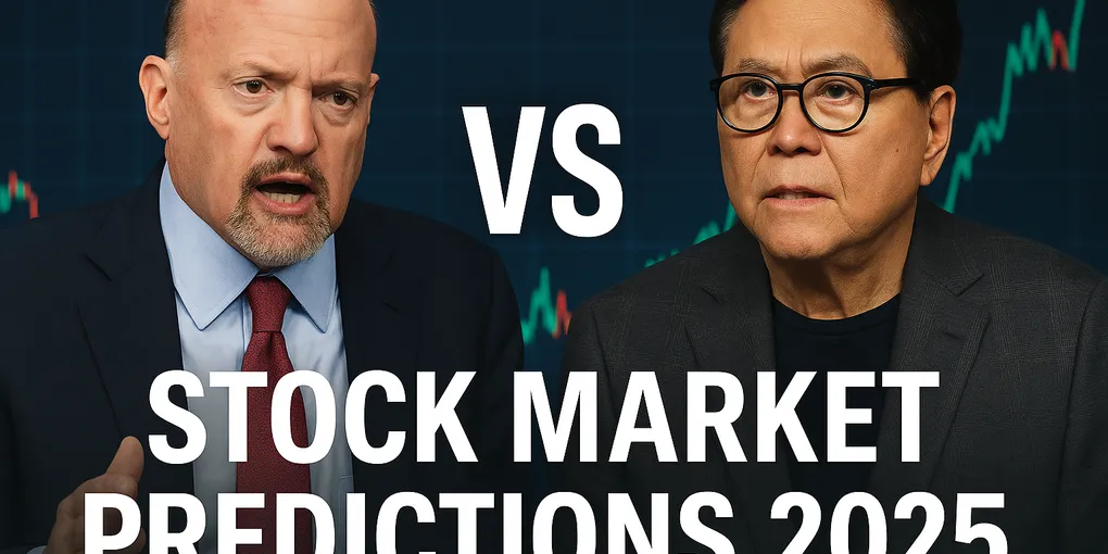 Jim Cramer vs Robert Kiyosaki: 5 Bold Predictions That Could Shape the Market in 2025