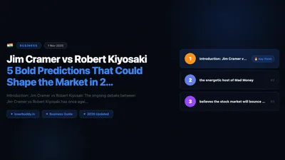 Jim Cramer vs Robert Kiyosaki: 5 Bold Predictions That Could Shape the Market in 2025