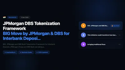 JPMorgan DBS Tokenization Framework: BIG Move by JPMorgan &amp; DBS for Interbank Deposits