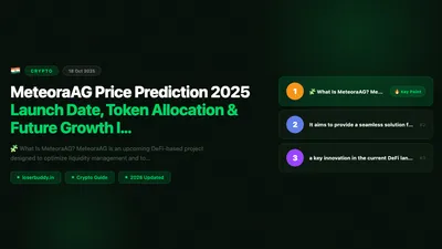 MeteoraAG Price Prediction 2025: Launch Date, Token Allocation &amp; Future Growth Insights