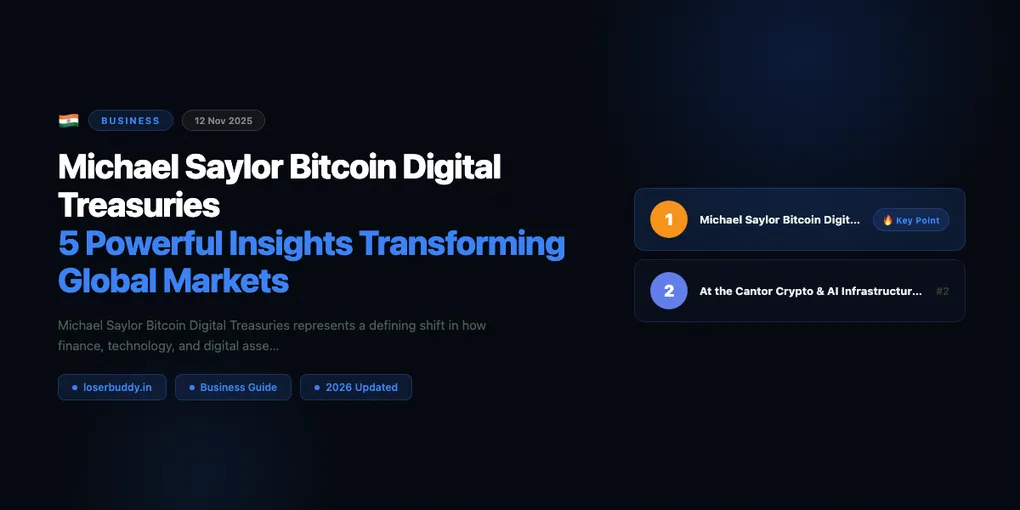 Michael Saylor Bitcoin Digital Treasuries: 5 Powerful Insights Transforming Global Markets