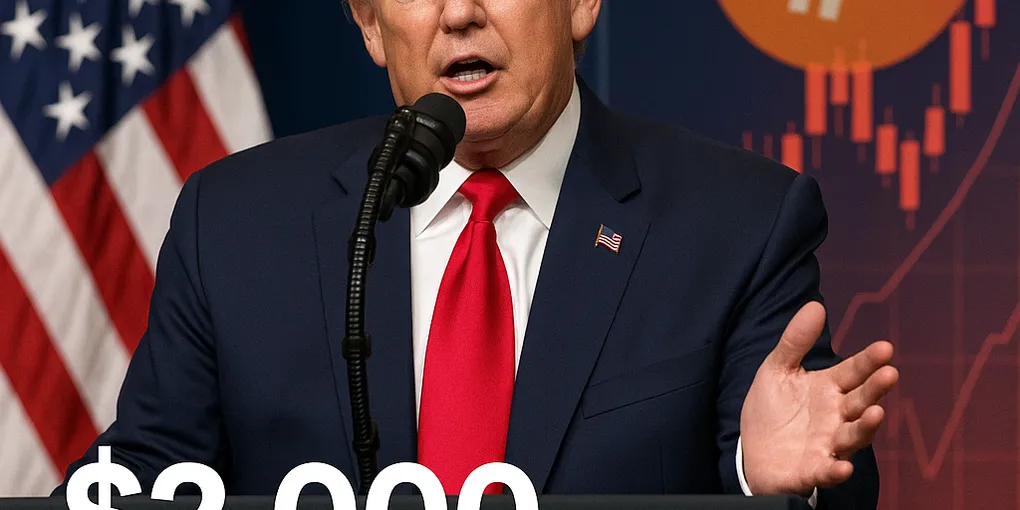 Trump Tariff Stimulus Checks 2025: $2,000 Payments Set to Boost U.S. Economy