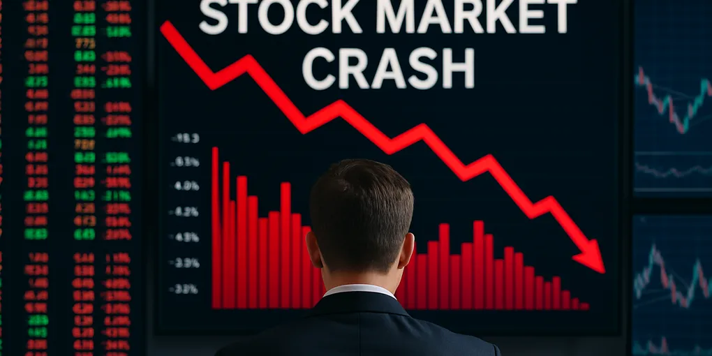 US Stock Market Crash Alert: US Stocks Dump Hard While Crypto Investors Brace for Volatility