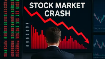 US Stock Market Crash Alert: US Stocks Dump Hard While Crypto Investors Brace for Volatility