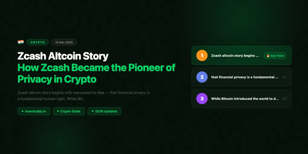 Zcash Altcoin Story: How Zcash Became the Pioneer of Privacy in Crypto