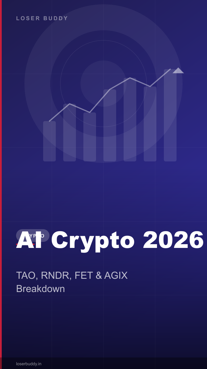 Top AI Crypto Tokens in 2026: TAO, RNDR, FET, AGIX