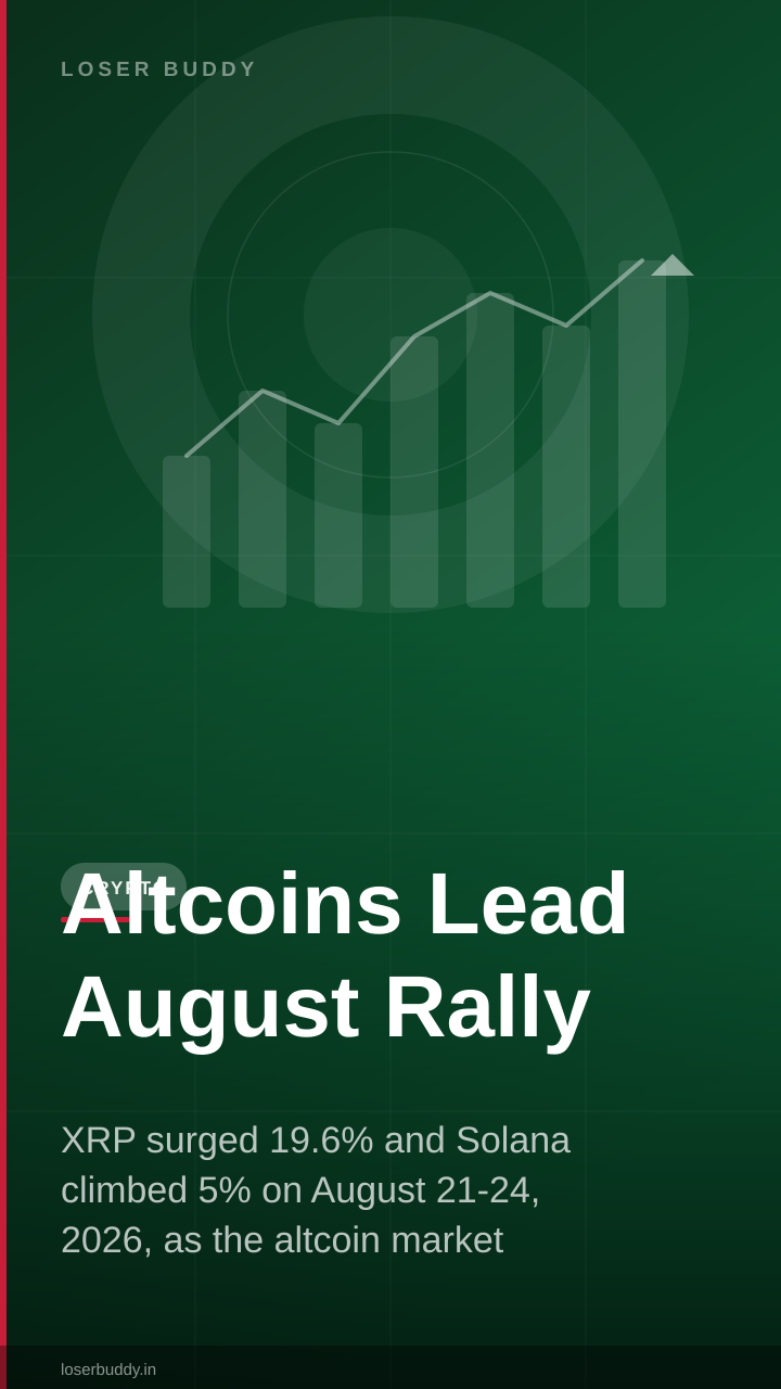 Altcoins Lead August Rally: XRP and Solana Rally as Bitcoin Clears Technical Resistance