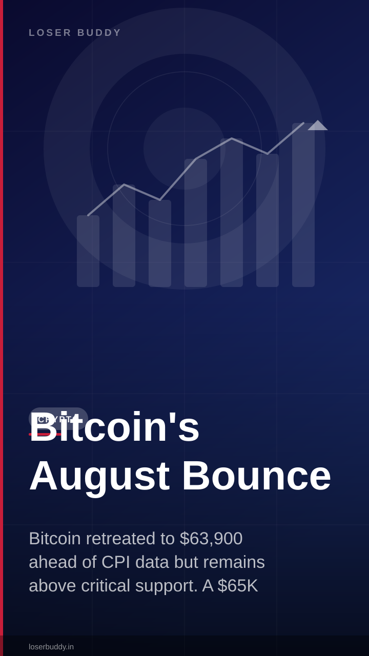 Bitcoin's August Bounce: The $65K Test