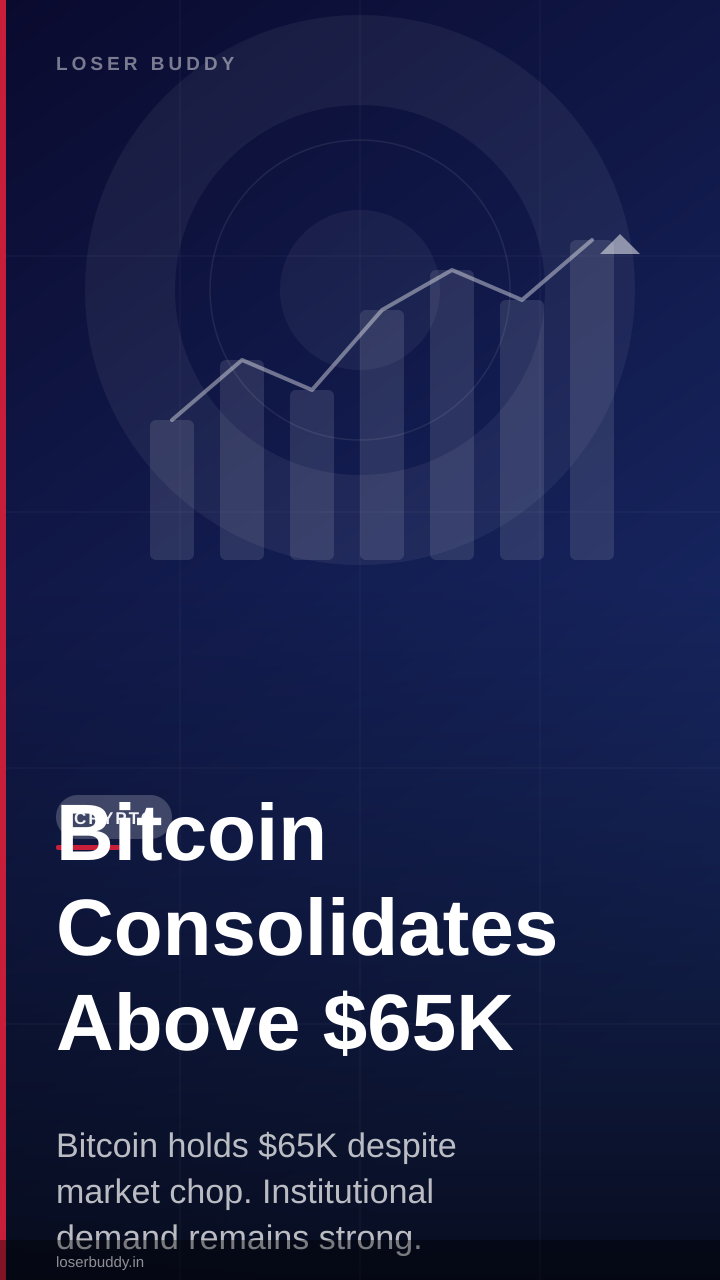 Bitcoin Consolidates Above $65K: When to Hold, When to Add