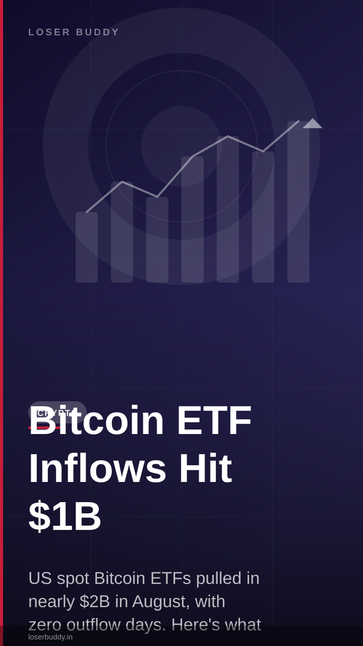 Bitcoin ETF Inflows Hit $1B: What Institutional Capital Returning Signals for Your Portfolio
