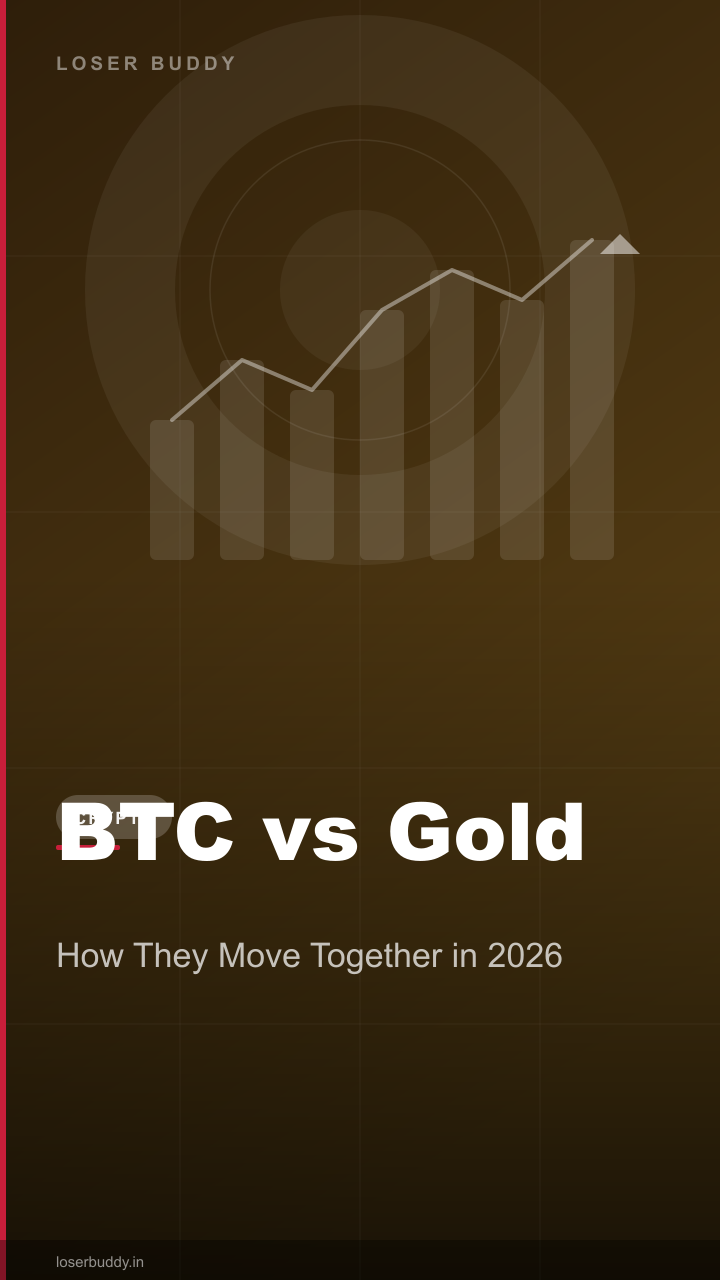 Bitcoin vs Gold: How They Move Together in 2026
