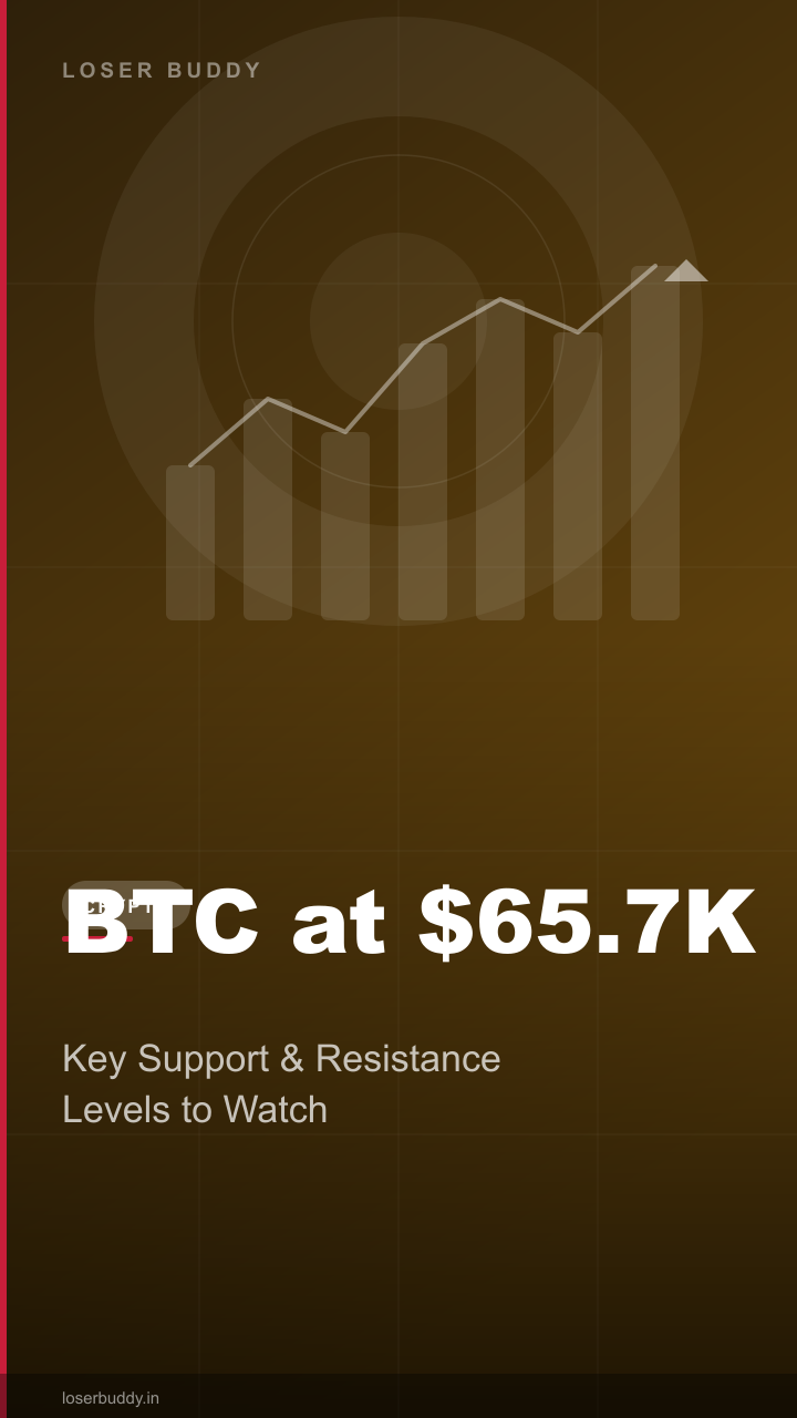Bitcoin $65.7K Today: Key Levels to Watch