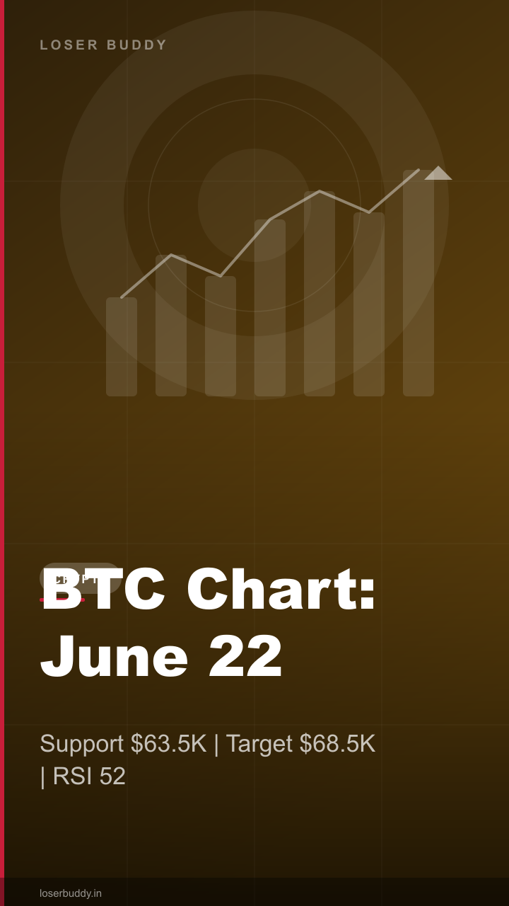 Bitcoin Technical Analysis: June 22, 2026 Chart Breakdown