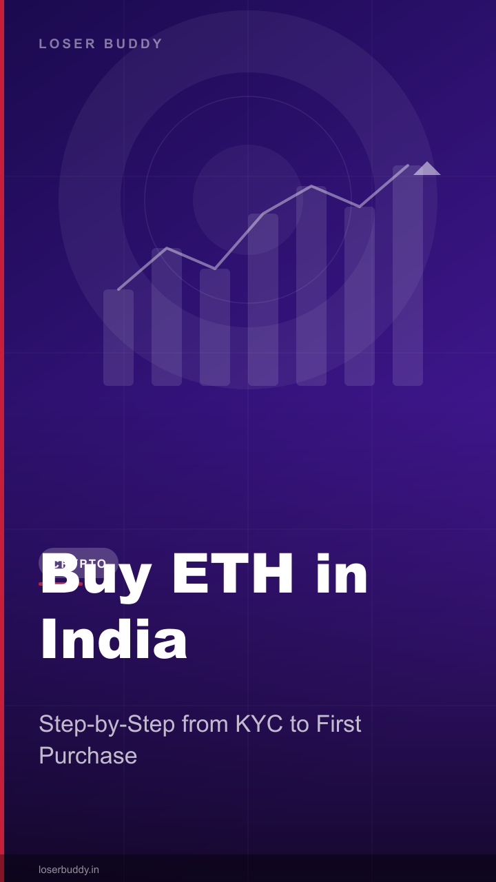 How to Buy Ethereum in India in 2026 (₹100 Minimum)