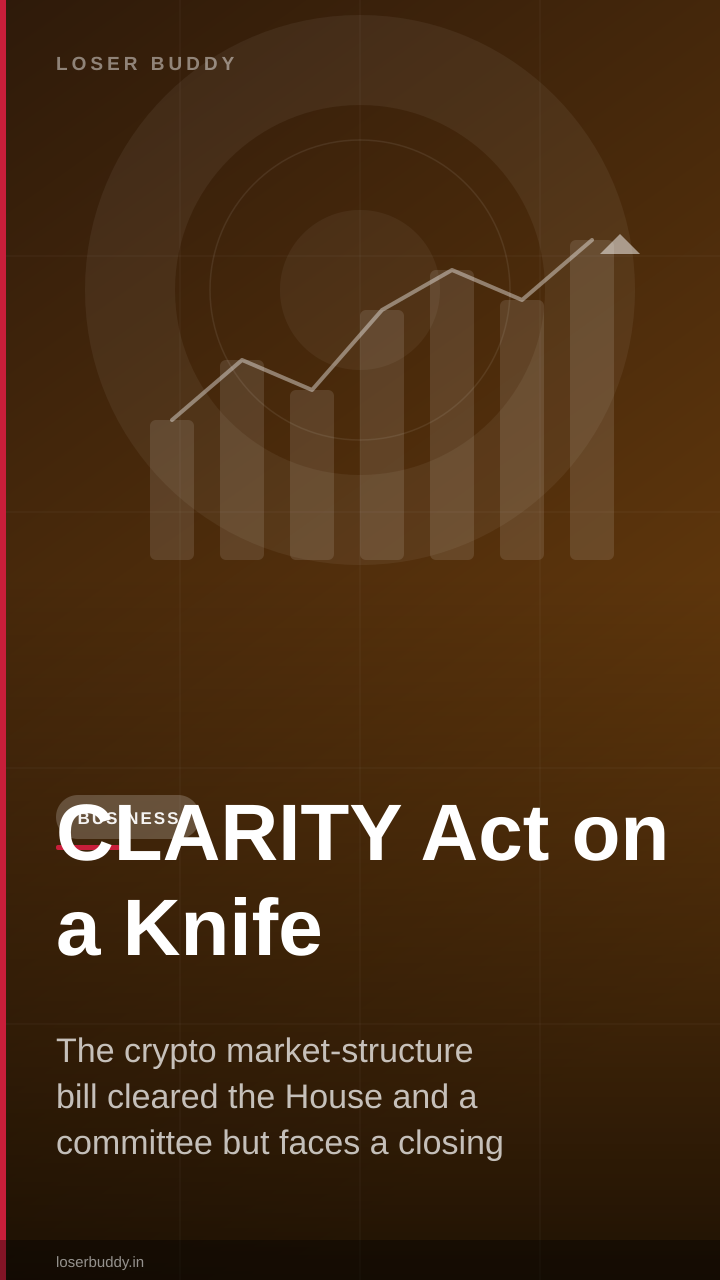 CLARITY Act on a Knife-Edge Before Recess