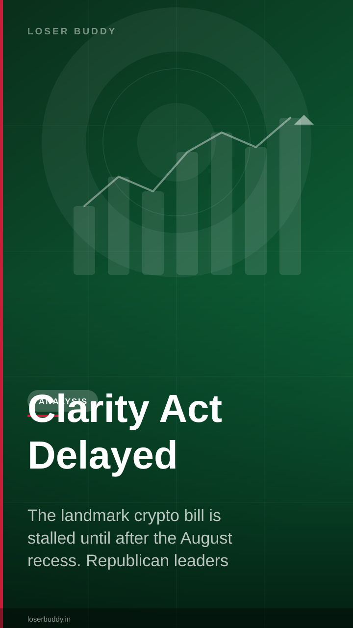 Clarity Act Delayed: Senate Vote Pushed to September