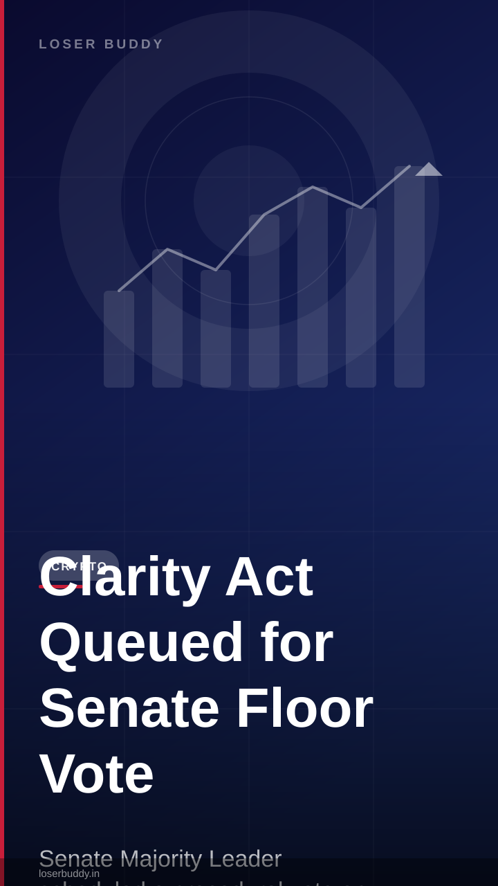 Clarity Act Queued for Senate Floor Vote