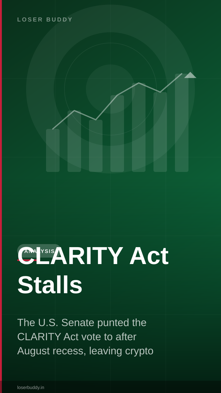 CLARITY Act Stalls: Why Congress Left Crypto Policy Hanging
