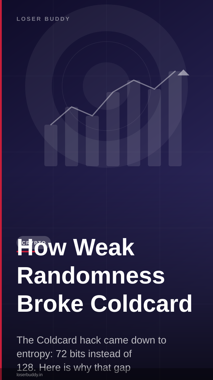How Weak Randomness Broke Coldcard Wallets