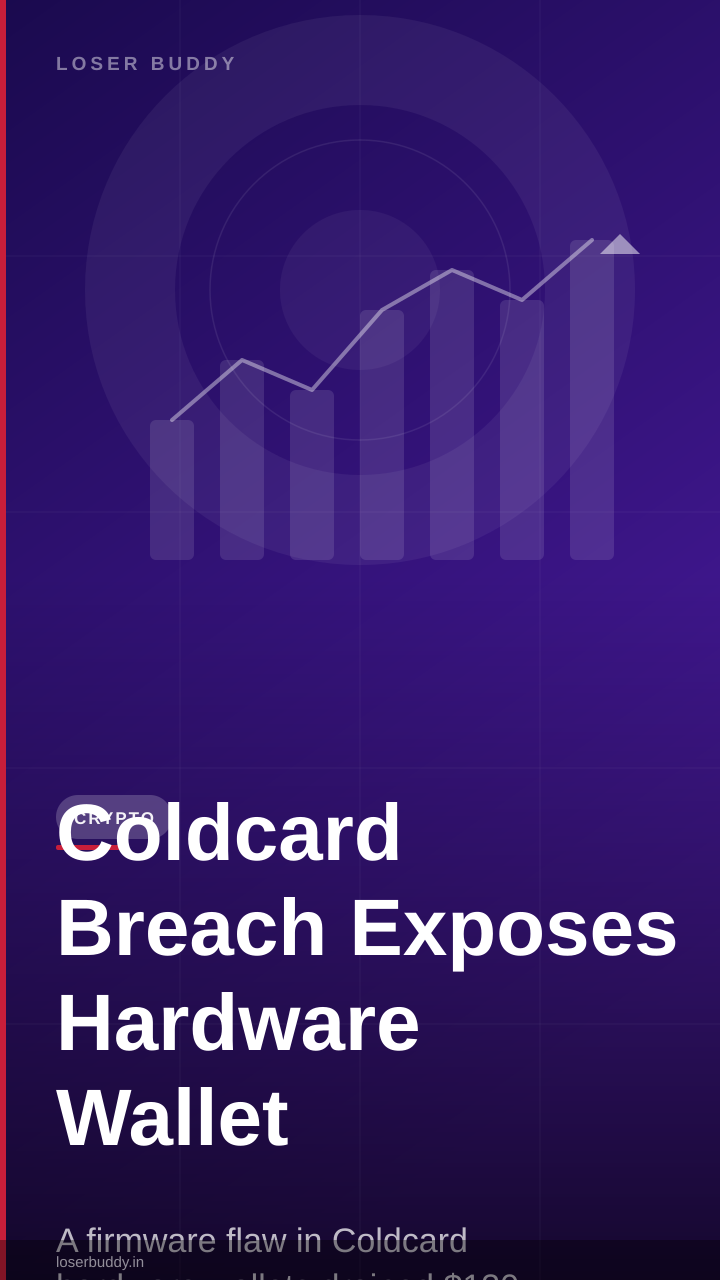 Coldcard Breach Exposes Hardware Wallet Risk — Institutions Shift to Regulated ETFs