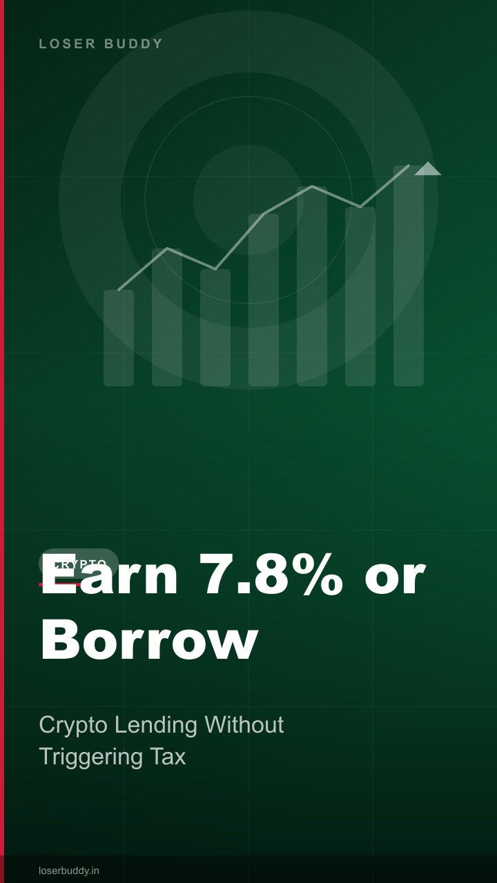 Crypto Lending 2026: Earn 7.8% or Borrow Without Selling