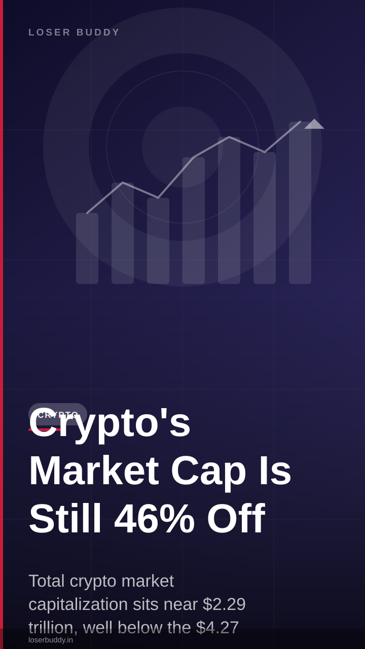 Crypto's Market Cap Is Still 46% Off Its Peak