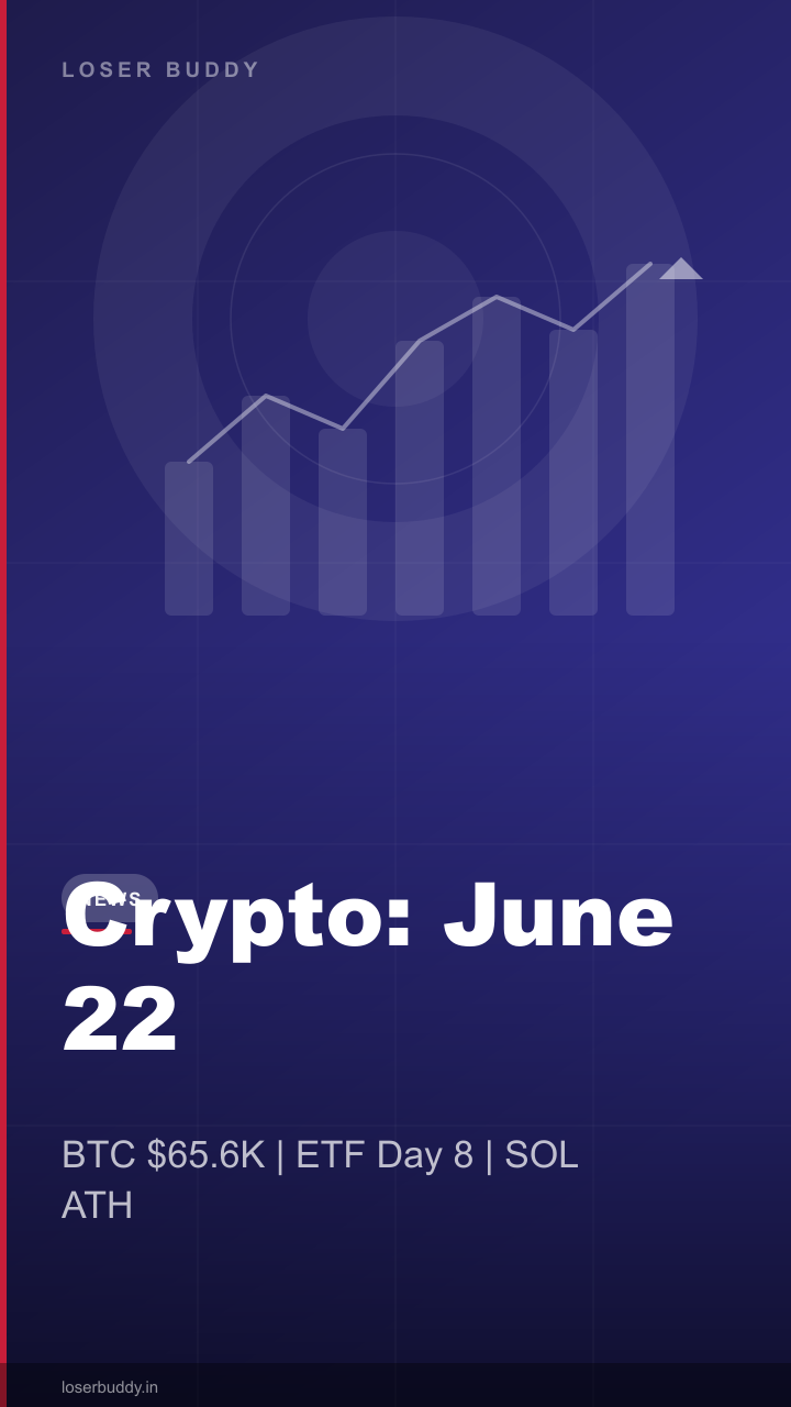 Crypto News Today: June 22, 2026 Market Update