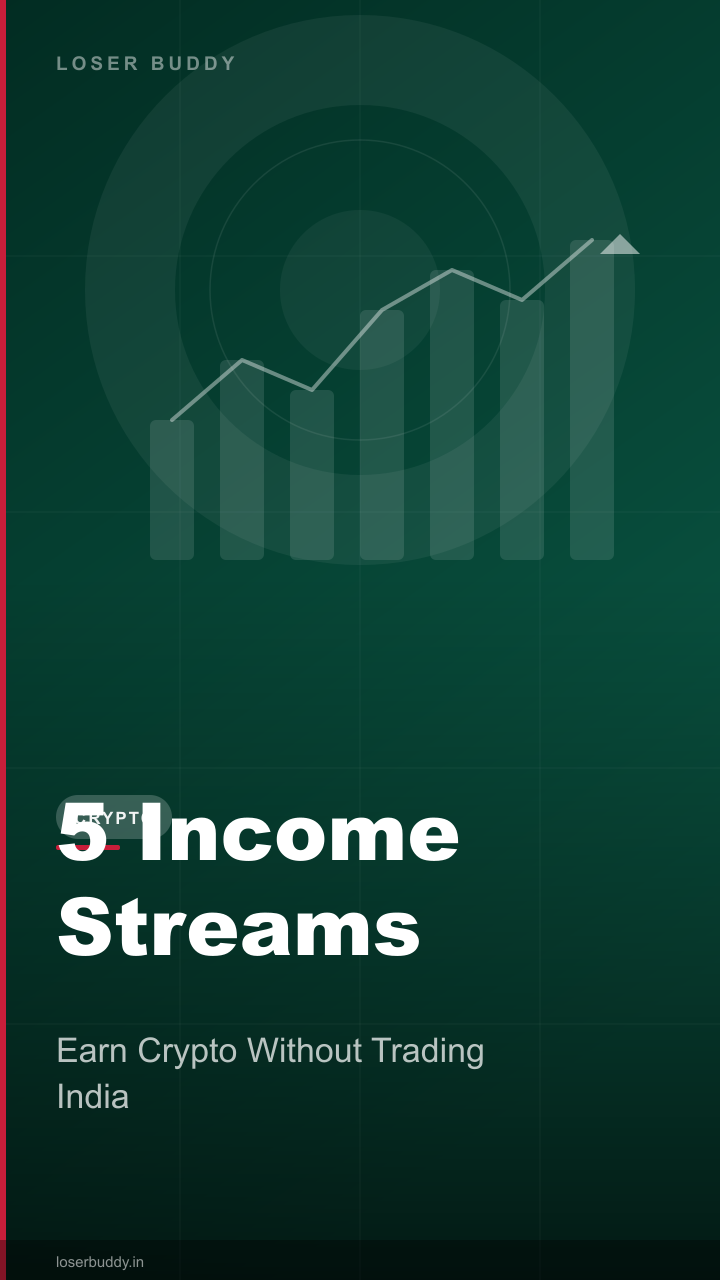 5 Ways to Earn Crypto Passive Income in India (2026)