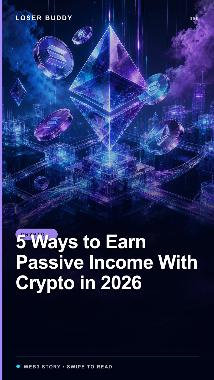 5 Ways to Earn Passive Income With Crypto in 2026
