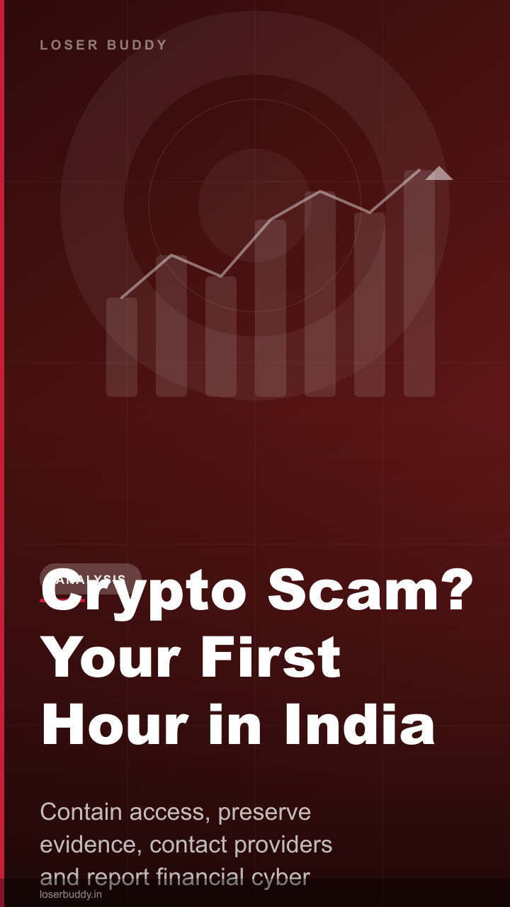 Crypto Scam? Your First Hour in India