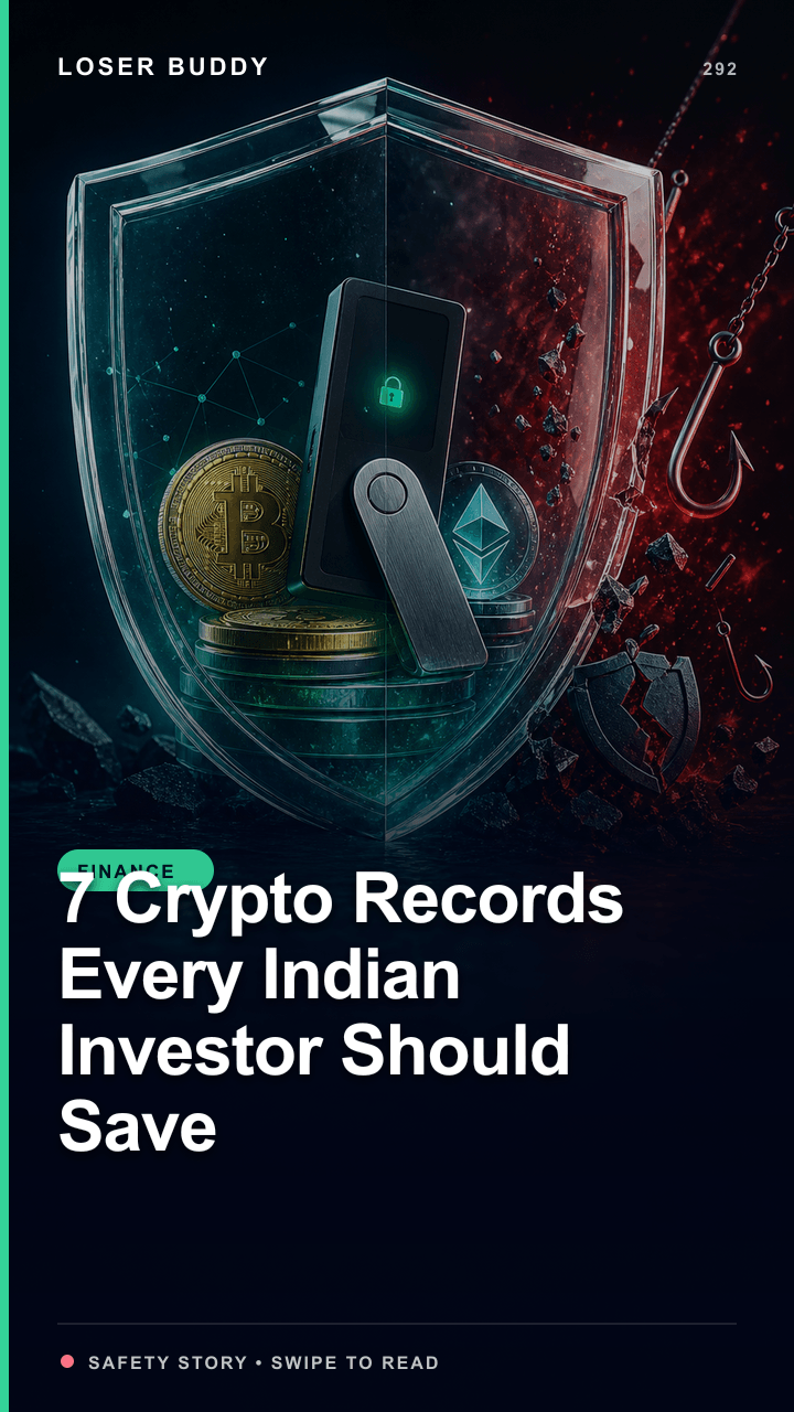 7 Crypto Records Every Indian Investor Should Save