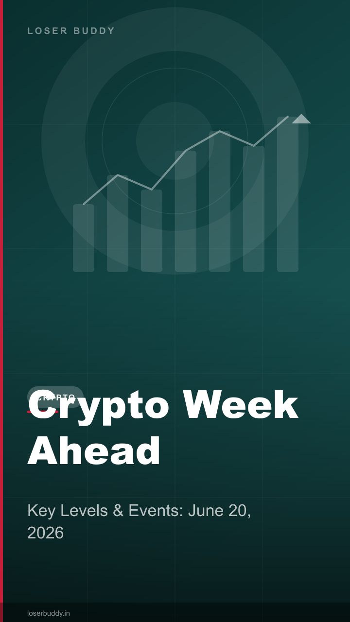 Crypto Market Week Ahead — June 20, 2026