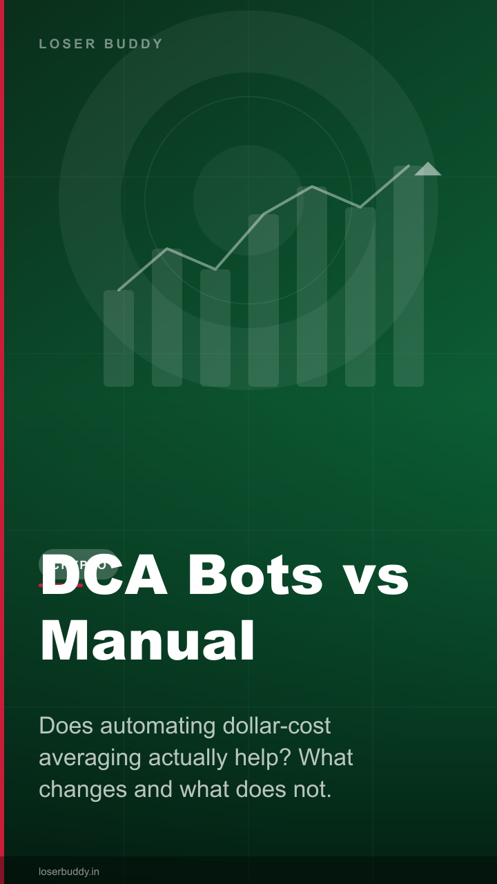 DCA Bots vs Manual DCA: Does Automation Actually Help?