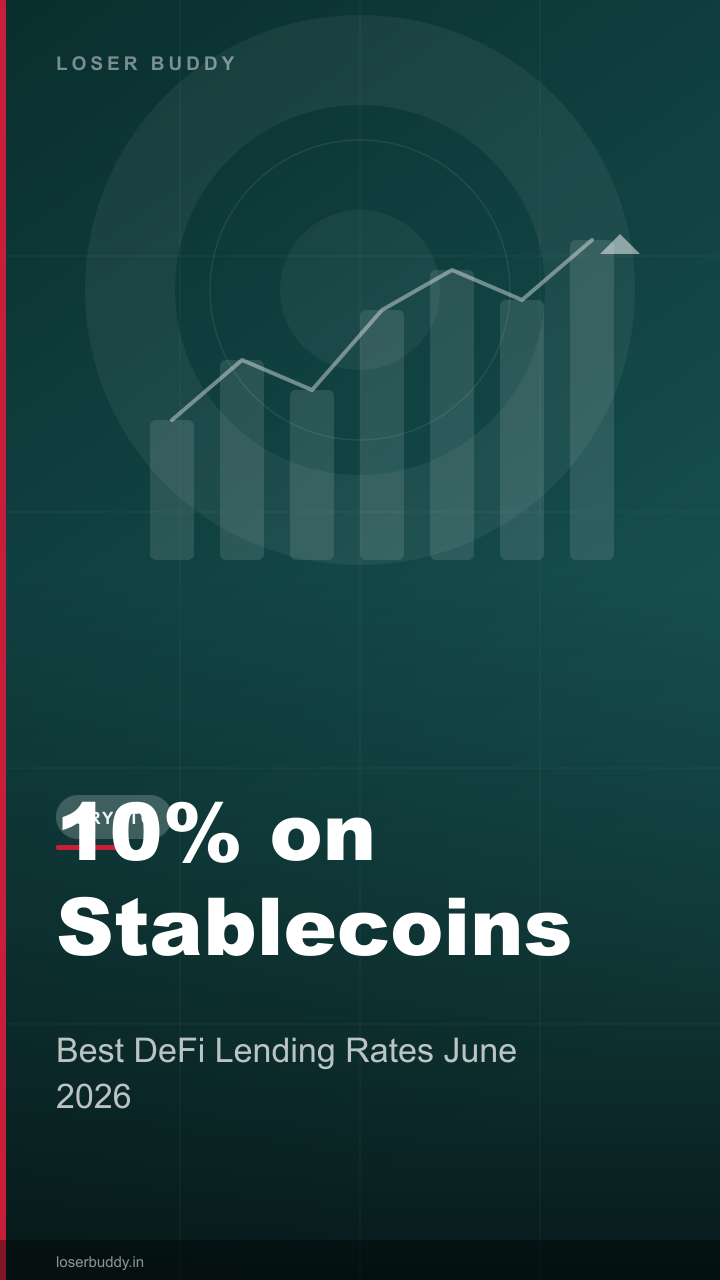 Best DeFi Lending Rates June 2026: Up to 10% on Stablecoins