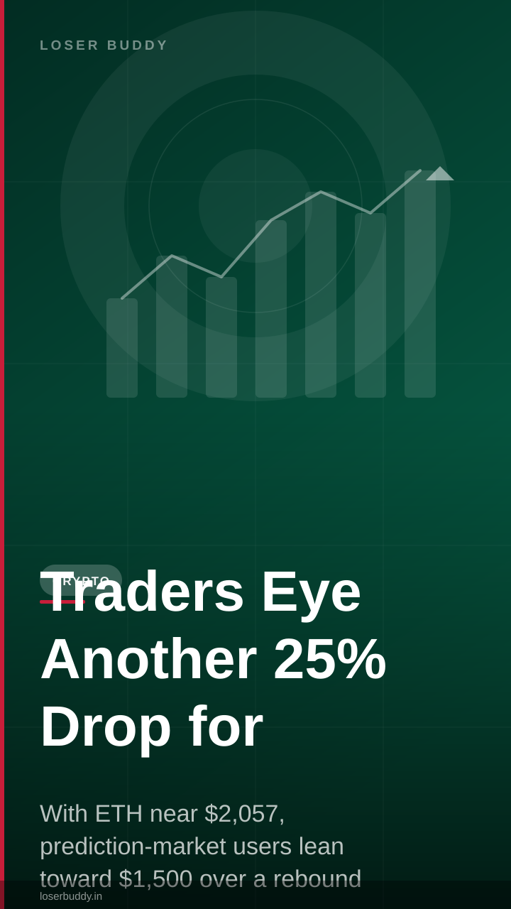 Traders Eye Another 25% Drop for Ethereum