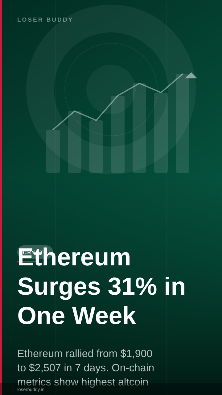 Ethereum Surges 31% in One Week: Signs of Altcoin Season Emerging