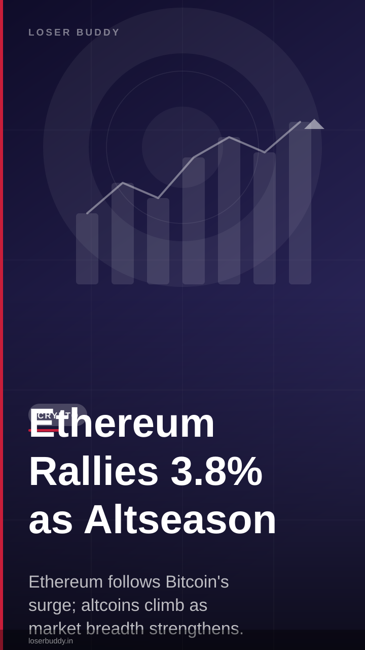 Ethereum Rallies 3.8% as Altseason Signals Emerge