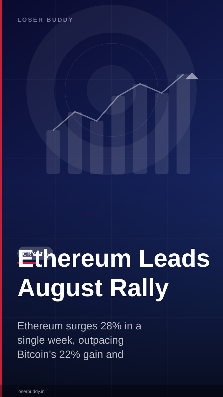 Ethereum Leads August Rally: Up 28% as Altcoin Rotation Heats Up