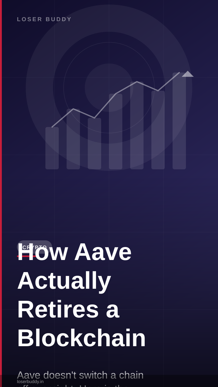 How Aave Actually Retires a Blockchain