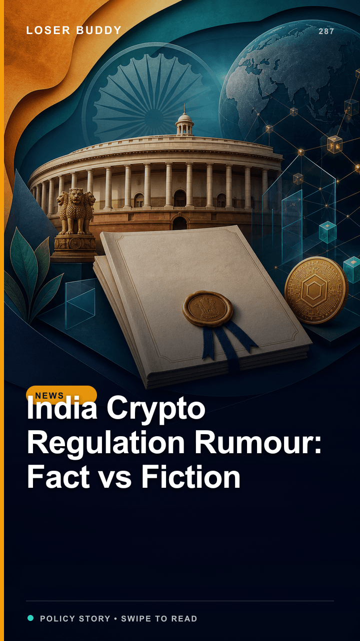 India Crypto Regulation Rumour: Fact vs Fiction