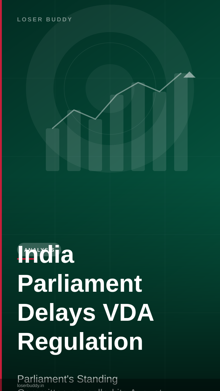 India Parliament Delays VDA Regulation as Finance Ministry Hearing Cancelled
